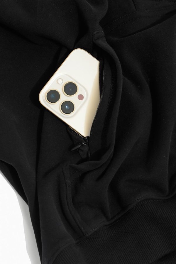 BF-PF-OoeyGooey-Half-Zip-Hidden-Pocket-Black.jpg Ooey Gooey Half Zip Sweater - Black