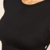 Baby Crop Tee - Black