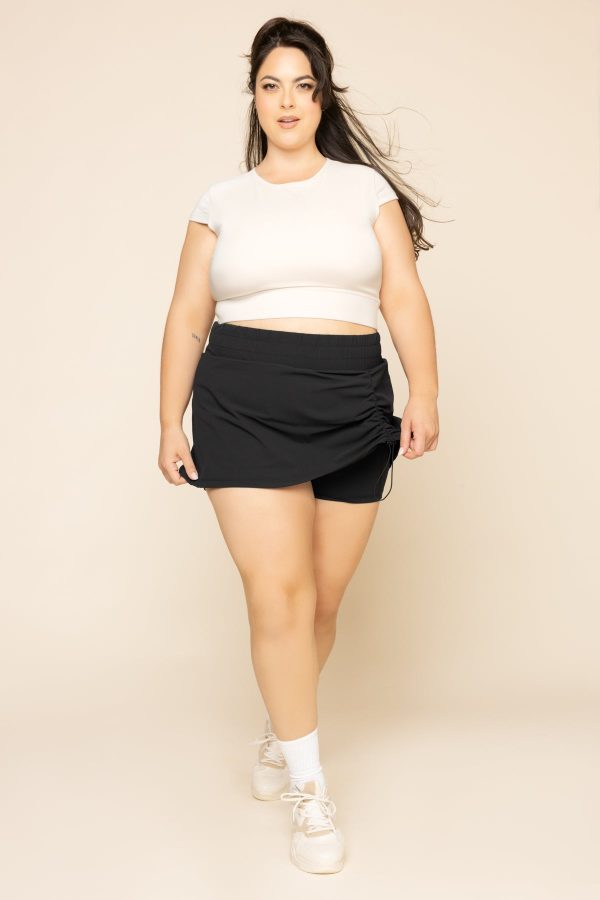 Baby Crop Tee - Cream