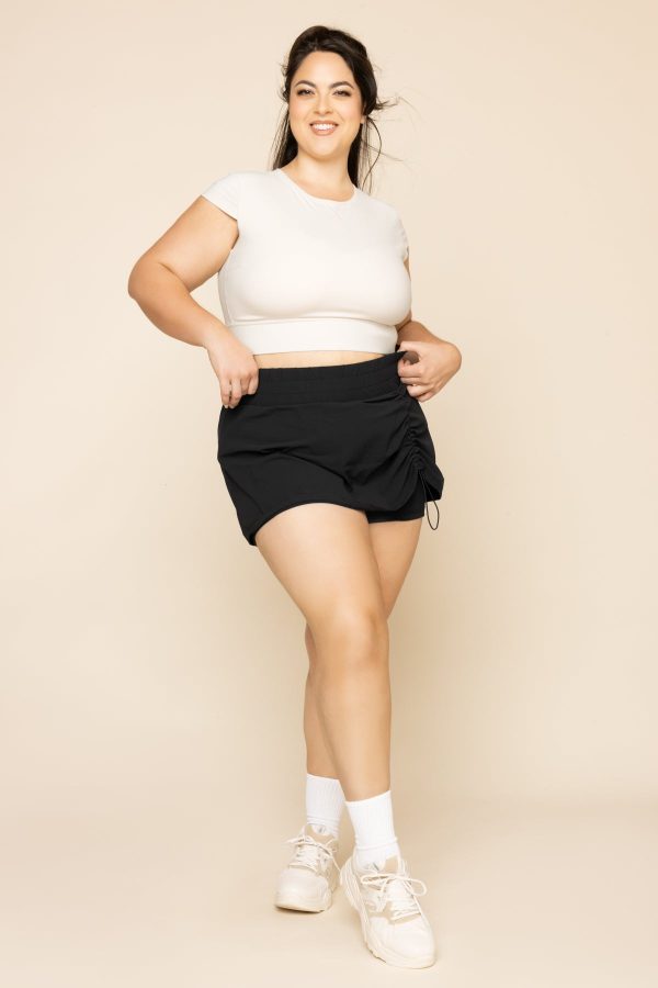 Baby Crop Tee - Cream