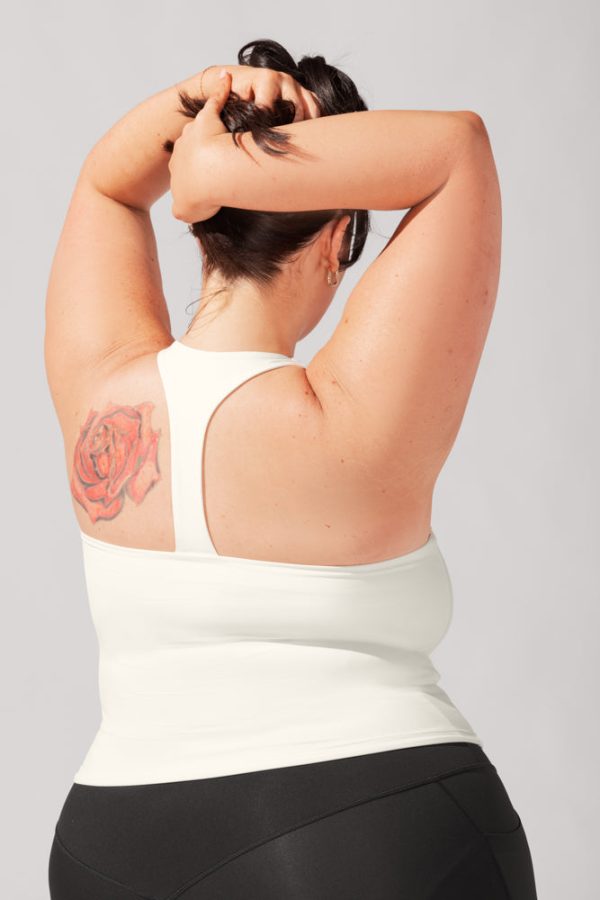 Audrey Tank - Coconut Cream