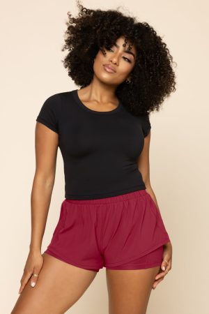 CallMeBabyTee-Black_27360-Edit.jpg Call Me Baby Tee (Cropped) - Black