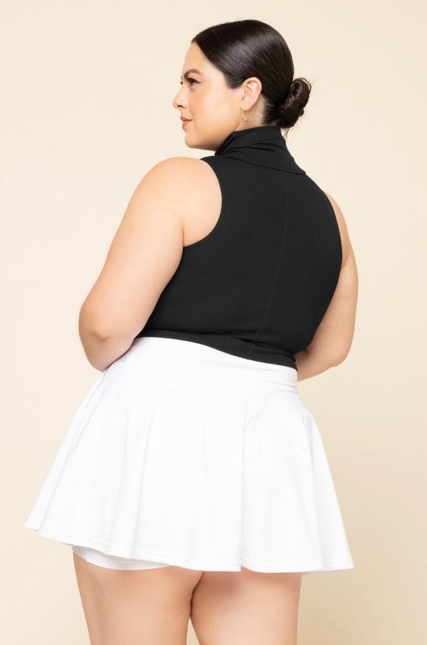 I Feel Cute Crop Top - Black