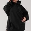 Long Cloud Hoodie - Black
