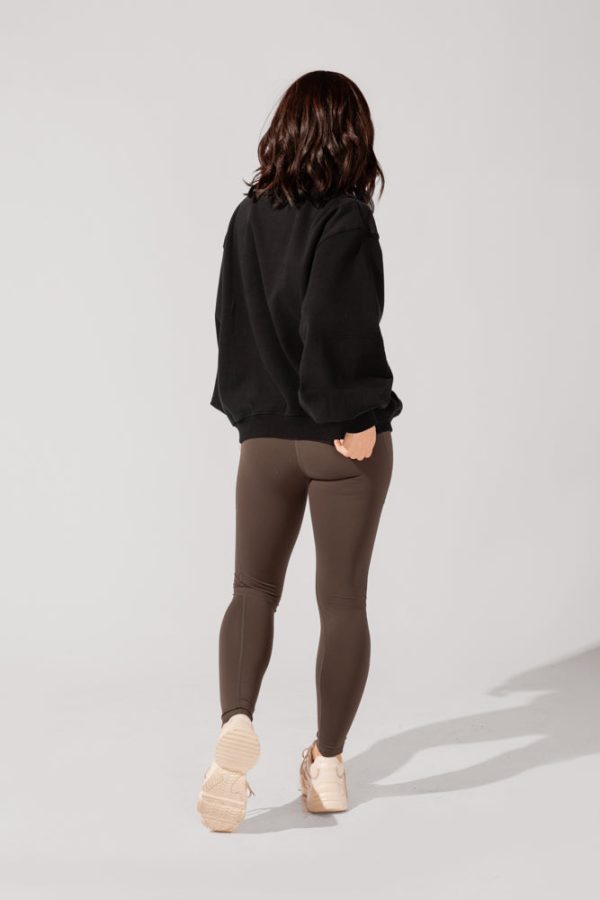 OPF7167-Edit_3d9ffe21-930c-441a-bb17-c2317376a633.jpg Ooey Gooey Mockneck Sweatshirt with Pockets - Black