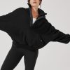 OoeyGooeyHalfZip-Black-E1016_2242-Edit.jpg Ooey Gooey Half Zip Sweater - Black