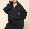 OoeyGooeyHalfZipSweater-Black_OoeyGooeySweatpant-Black_30053.jpg Ooey Gooey Half Zip Sweater - Black