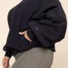 OoeyGooeyMockNeckSweatshirtwithPockets-Black_30134.jpg Ooey Gooey Mockneck Sweatshirt with Pockets - Black