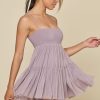 Pirouette Babydoll Dress - Dusty Mauve