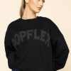 POPFLEX® Cloud Crewneck Sweater - Black