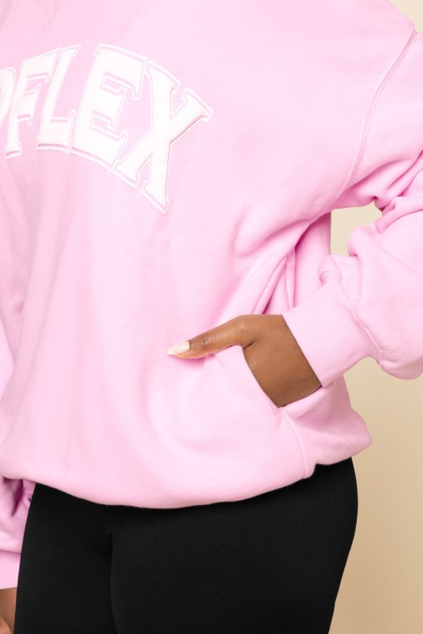 POPFLEX® Cloud Crewneck Sweater - Pink Crush
