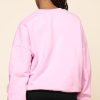 POPFLEX® Cloud Crewneck Sweater - Pink Crush