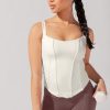 Corset Cami - Coconut Cream